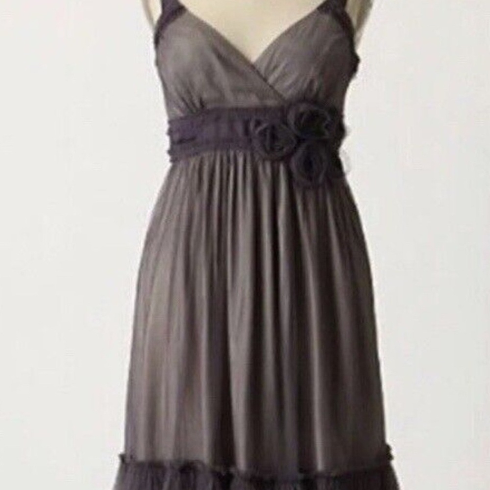 ANTHROPOLOGIE Moulinette Spirited Away Dress (Sz 10)
Grayish/Plum